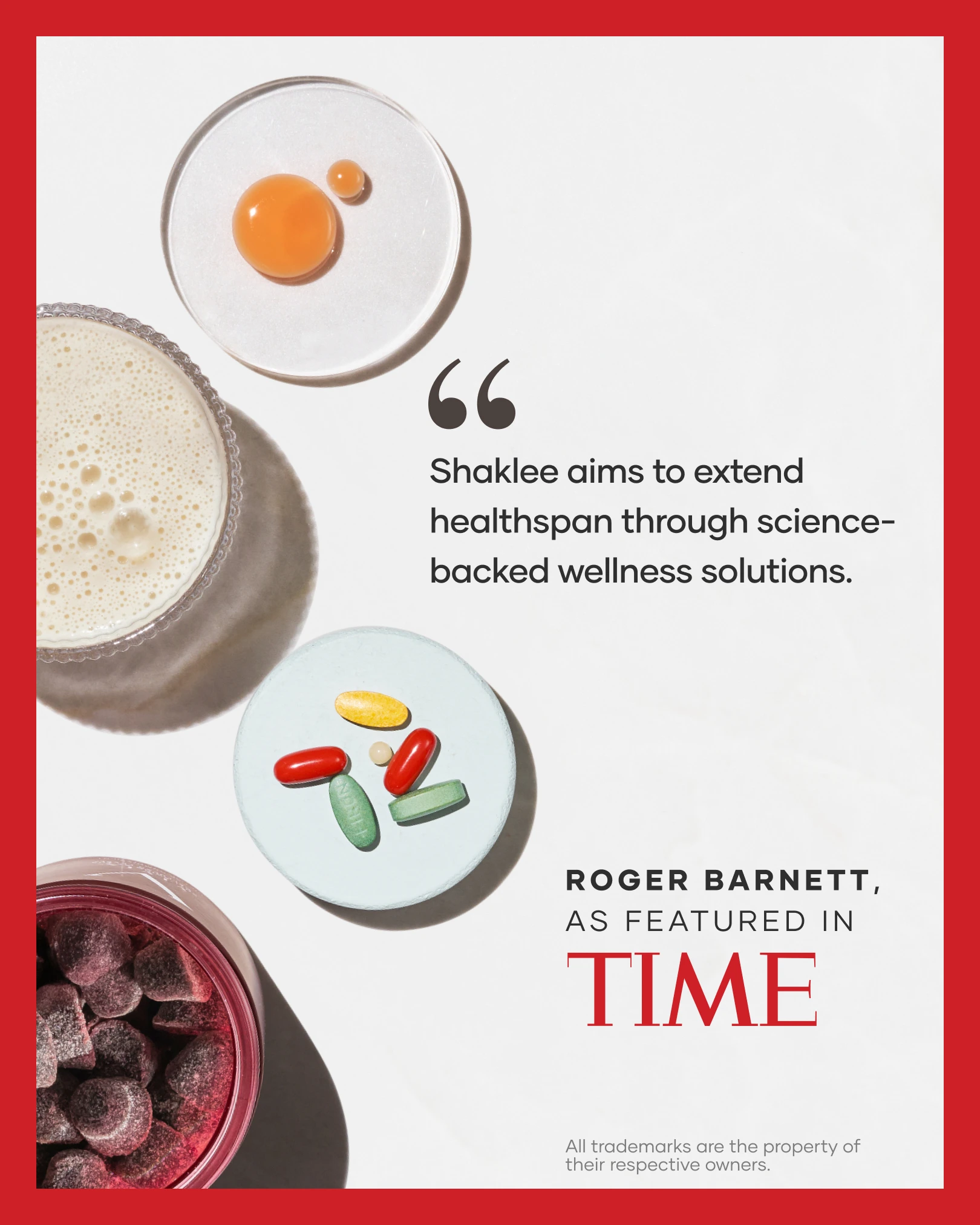 Roger Barnett Shaklee quote