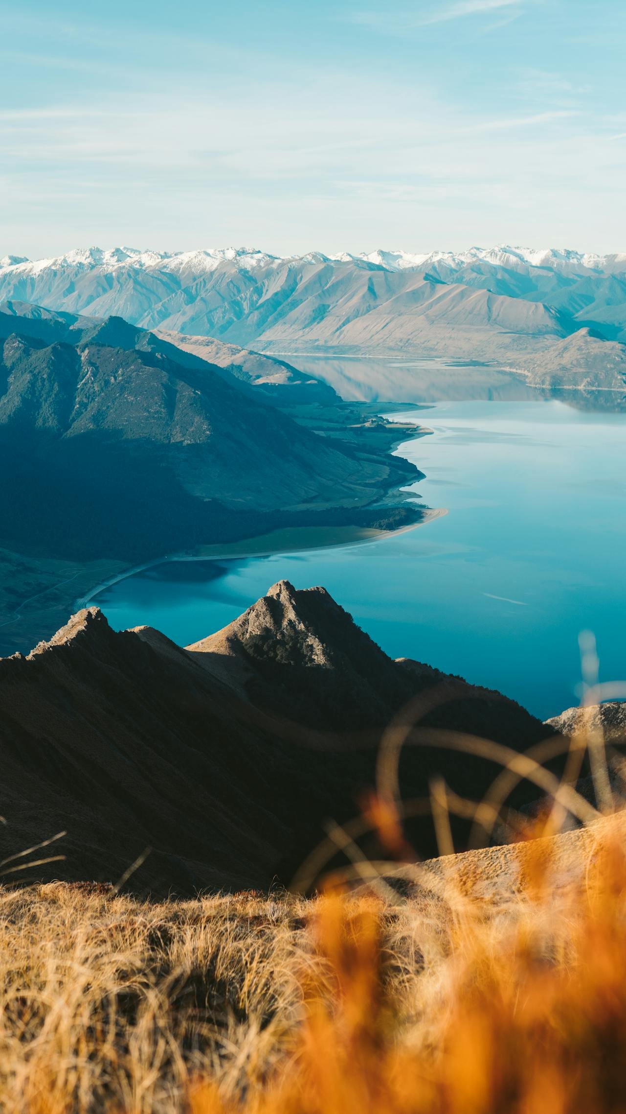 Blue scenic mountains New Zealand Shaklee wellness